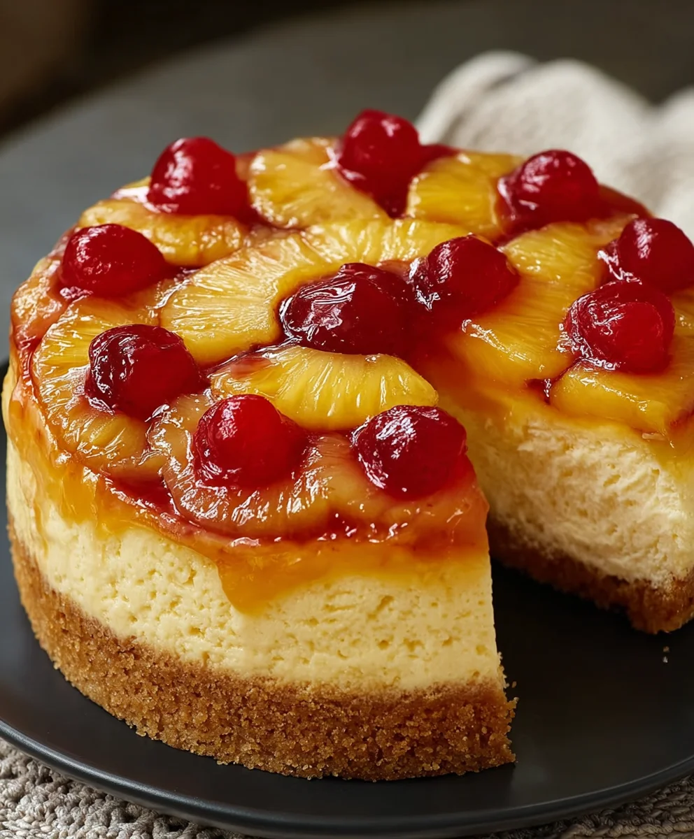 Best Pineapple Upside Down Cheesecake Recipe Ever