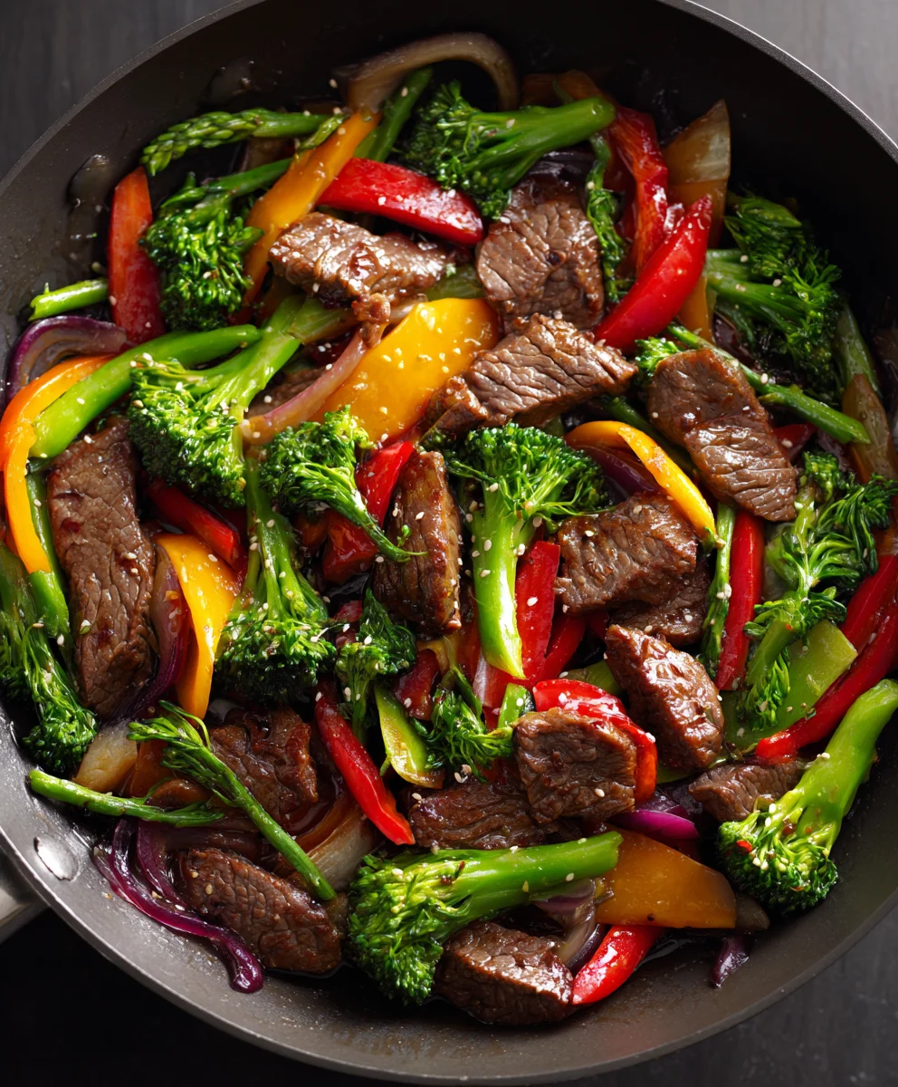 Quick Beef Stir Fry: 30-Min Recipe with Fresh Vegetables