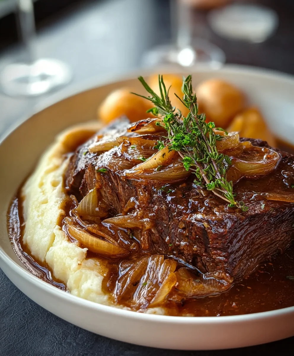 Savory French Onion Beef Roast - Comfort Food Classic