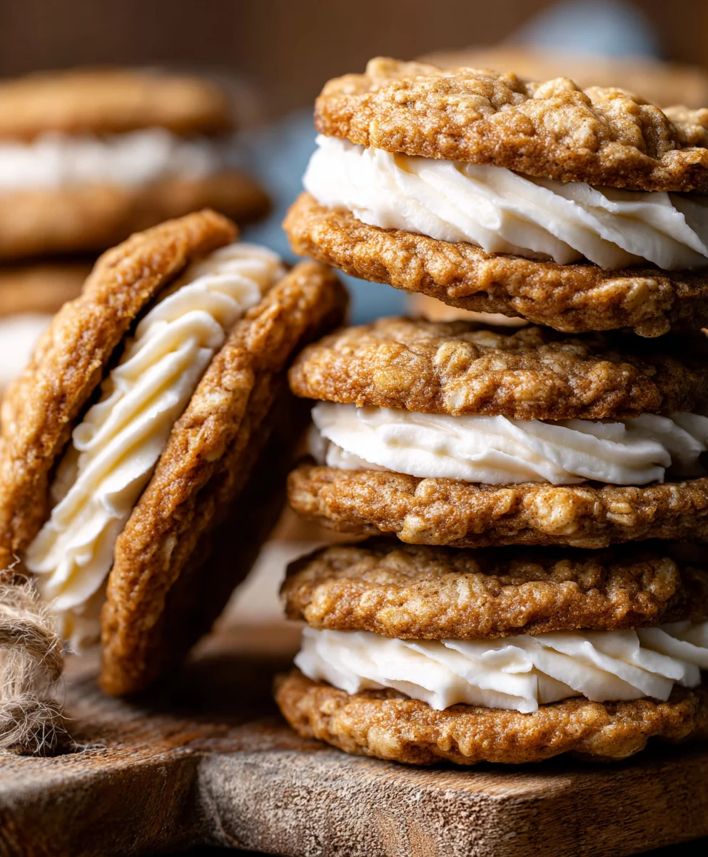 Delicious Oatmeal Cream Pies: Soft, Chewy & Creamy Recipe!