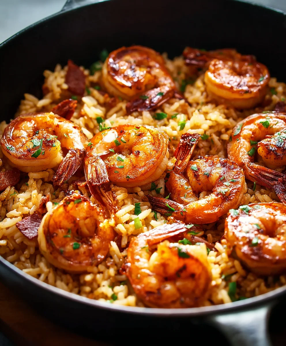 Easy Cajun Shrimp and Rice Skillet Recipe