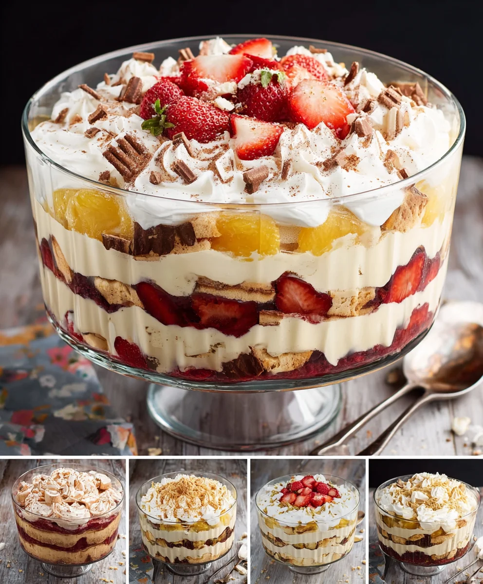Easy Trifle Recipes-Sweet Dessert Delights