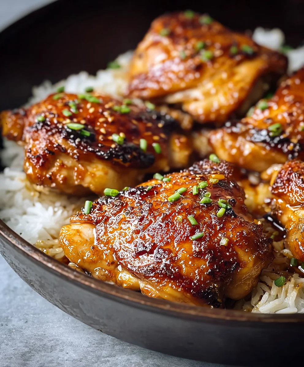 Easy Soy Garlic Chicken Thighs - Quick & Flavorful Dinner