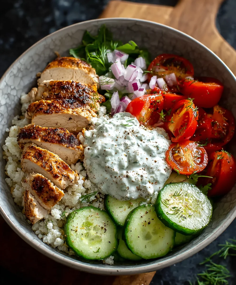 Greek Beef Gyro Bowl Recipe- Easy & Delicious