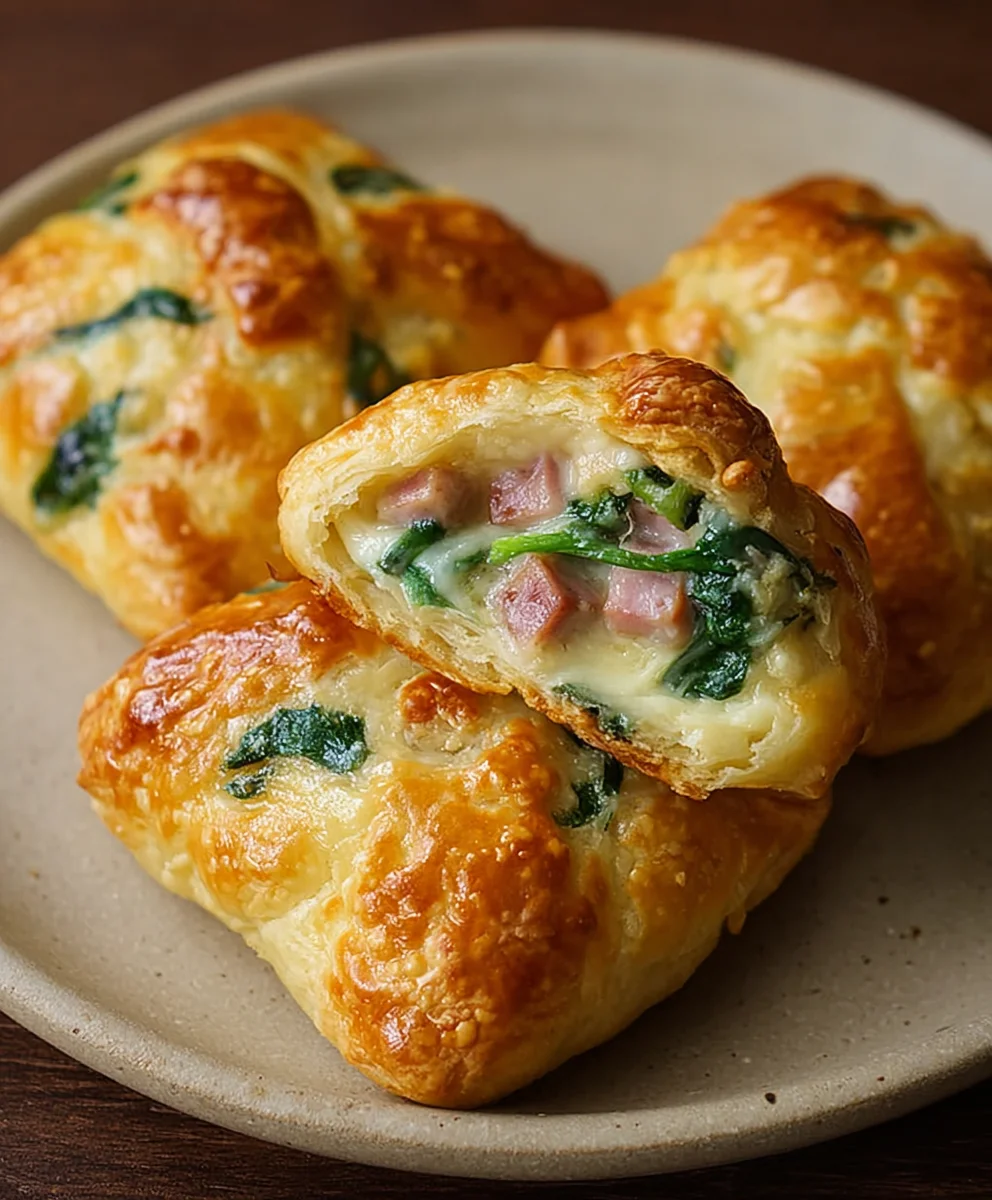 Beef Ham Cheese Spinach Sandwich - Easy Recipe