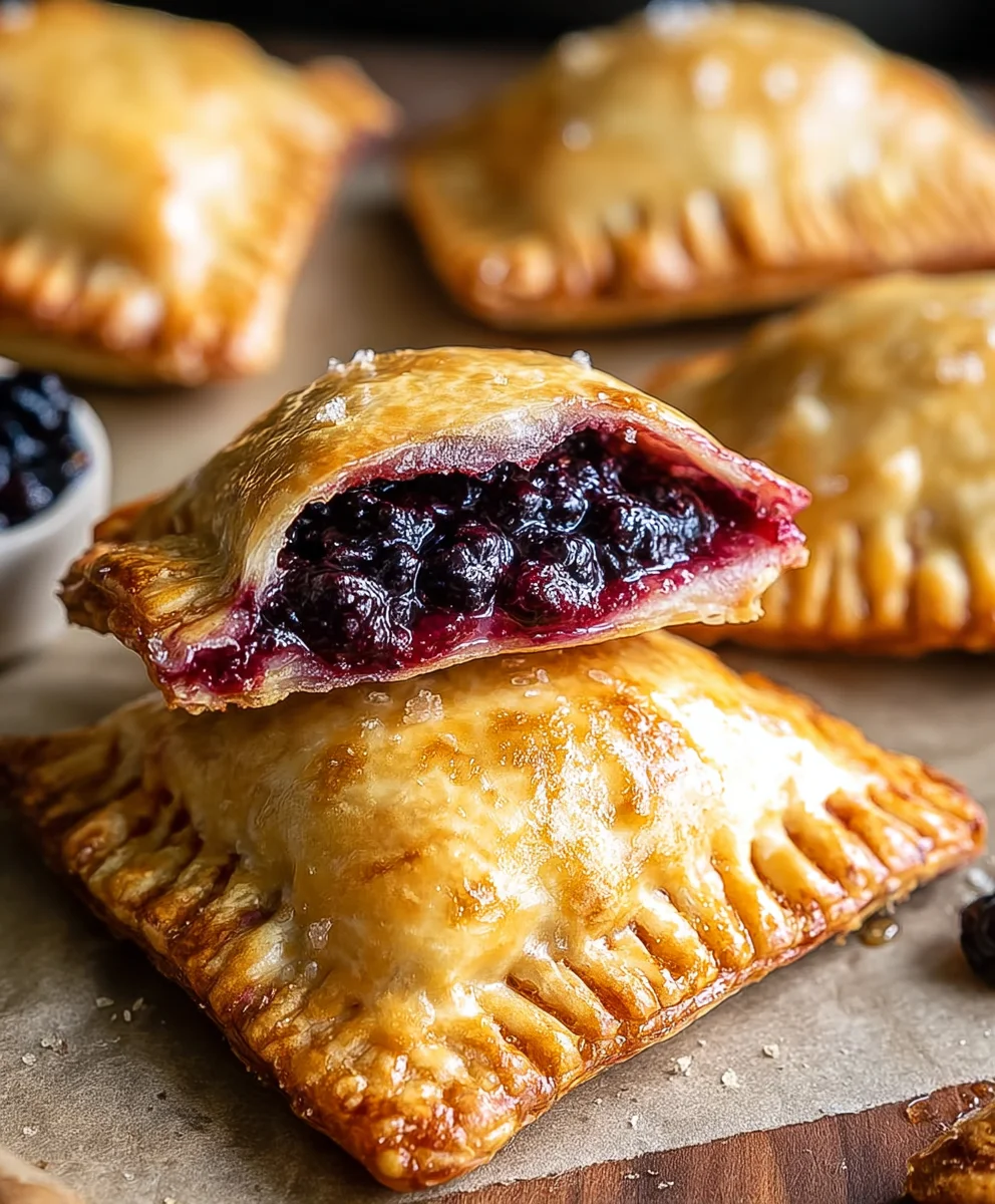 Blackberry Hand Pies - Easy & Delicious Dessert