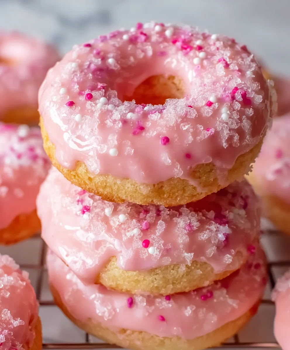 Pink Donut Cookies: Crumbly, Sweet Treat Recipe!