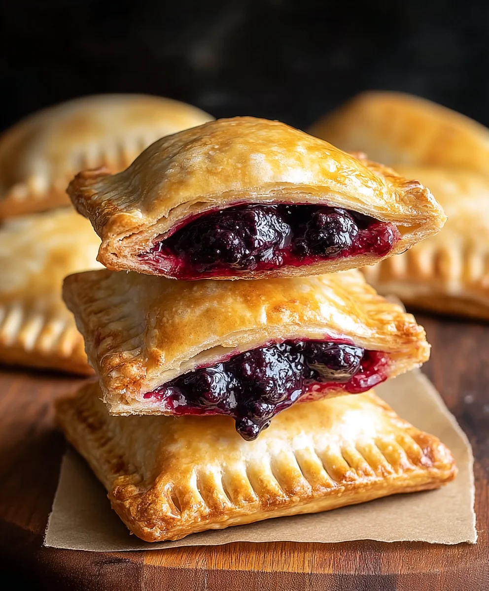 Blackberry Hand Pies - Easy & Delicious Dessert