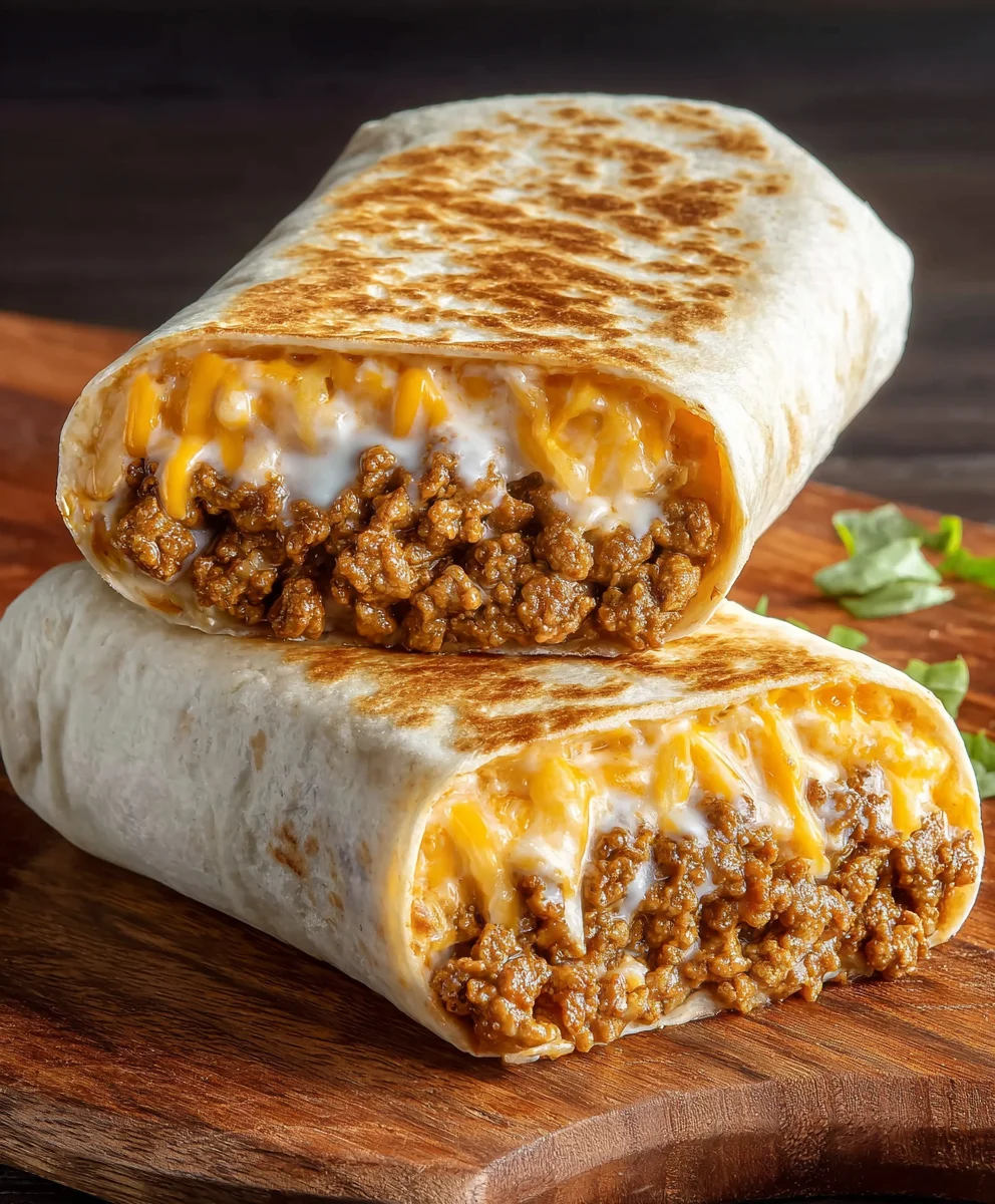 Homemade Taco Bell Quesarito-Beef Recipe