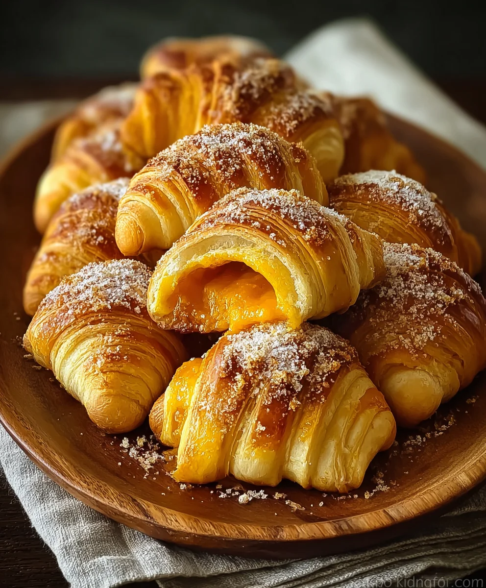 Easy Pumpkin Crescent Rolls - A Sweet Fall Treat