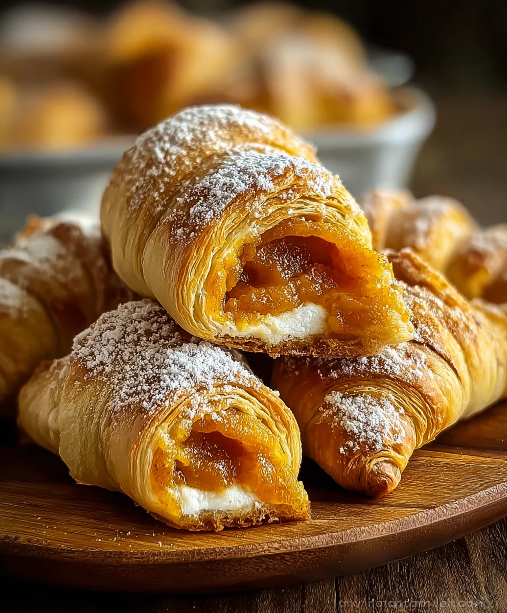 Easy Pumpkin Crescent Rolls - A Sweet Fall Treat