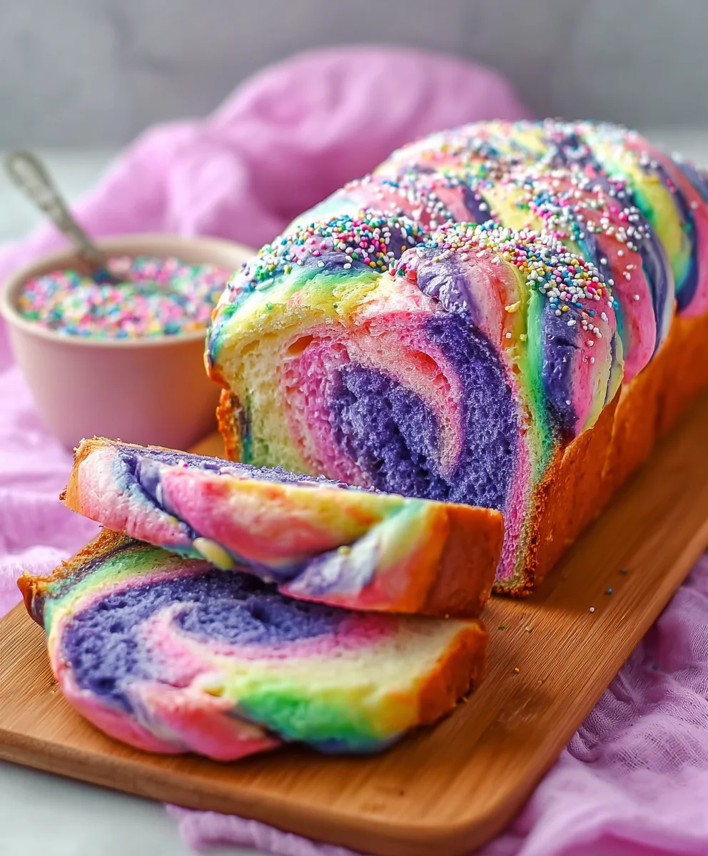 Magical Unicorn Bread Recipe- Easy & Fun Baking