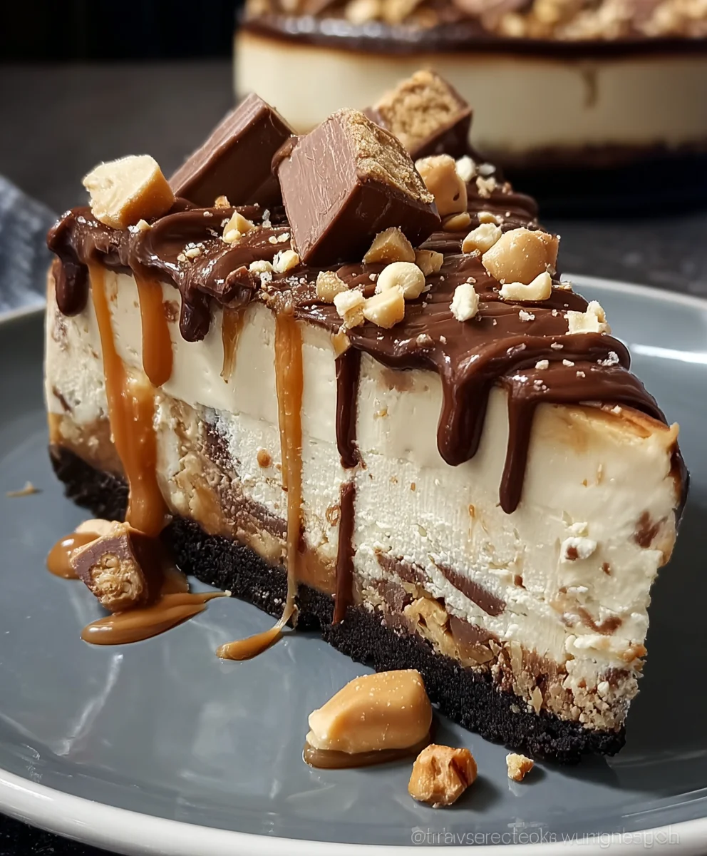 Decadent Snickers Cheesecake-Ultimate Dessert Treat