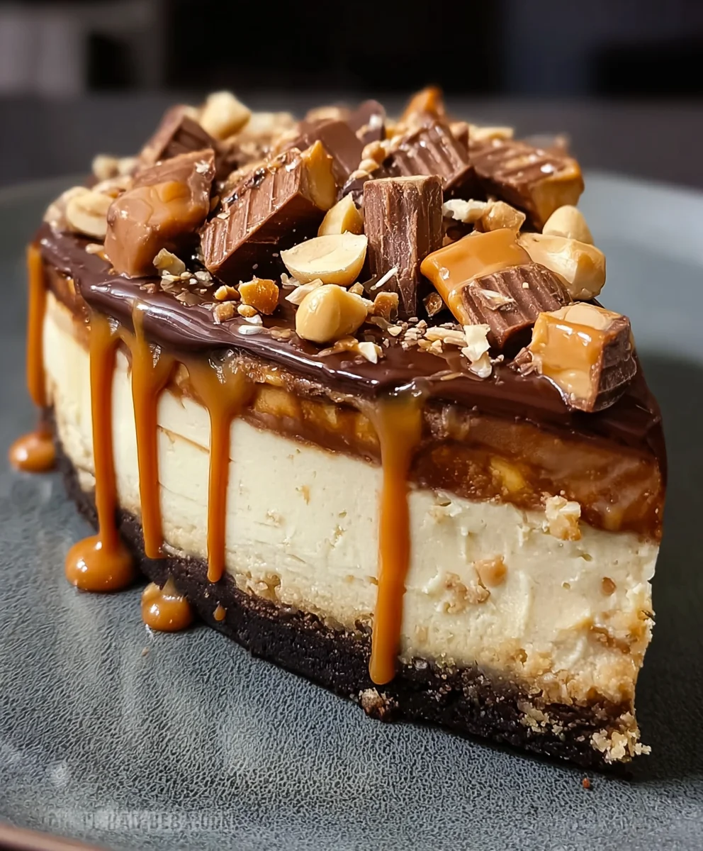 Decadent Snickers Cheesecake-Ultimate Dessert Treat