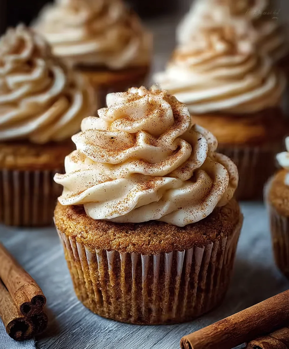 Chai Pumpkin Spice Latte Cupcakes - Cozy Fall Treat
