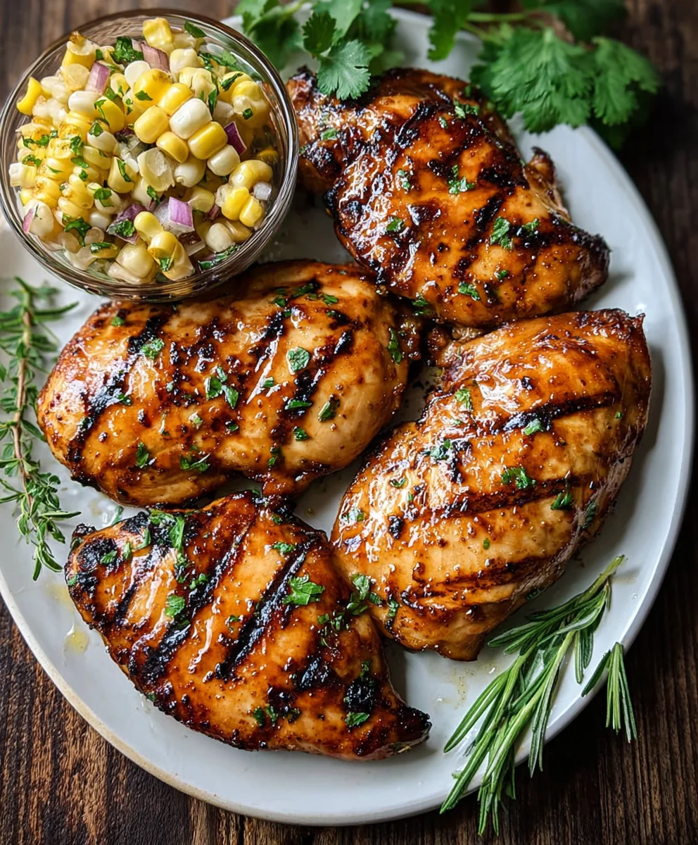 Grilled Hot Honey Chicken: Sweet & Spicy Dinner Perfection!