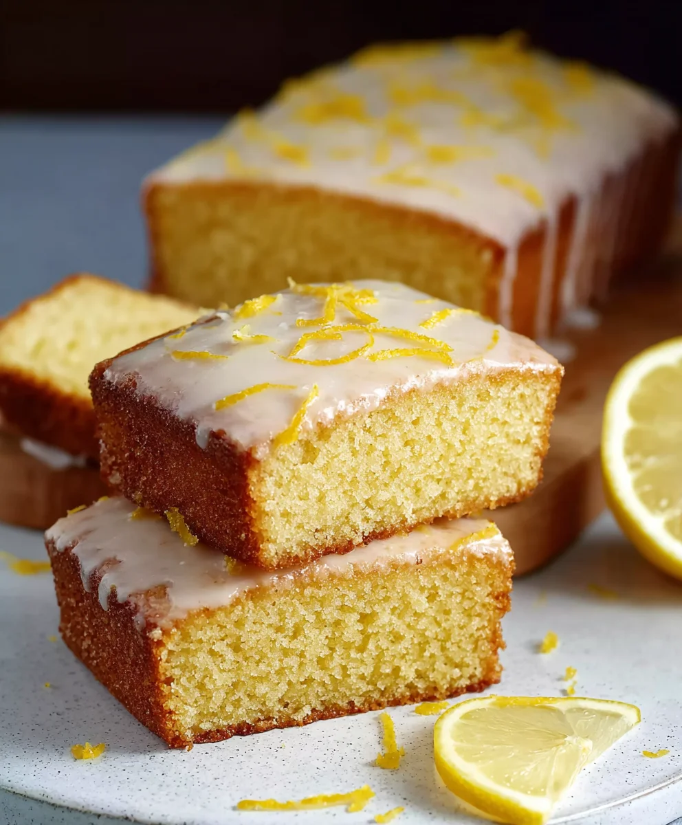 Easy Lemon Drizzle Traybake Cake - Simple & Delicious
