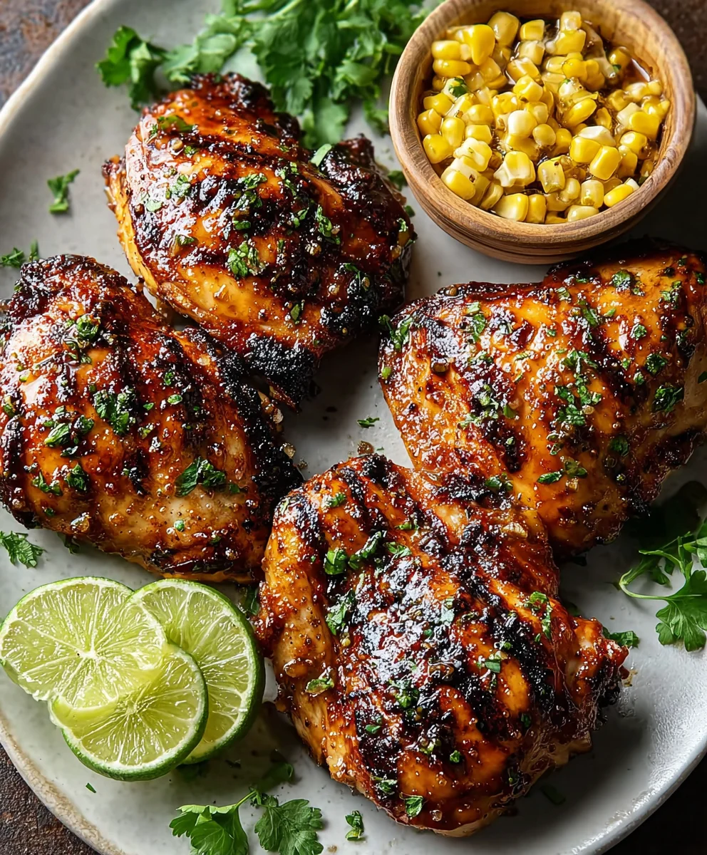 Grilled Hot Honey Chicken: Sweet & Spicy Dinner Perfection!
