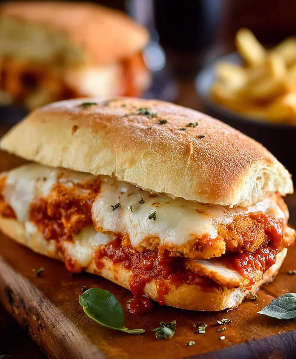 Easy Chicken Parmesan Sandwiches: Quick & Delicious Recipe
