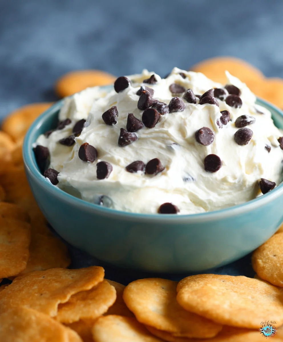 Quick Chocolate Chip Dip Recipe- Minute Dessert