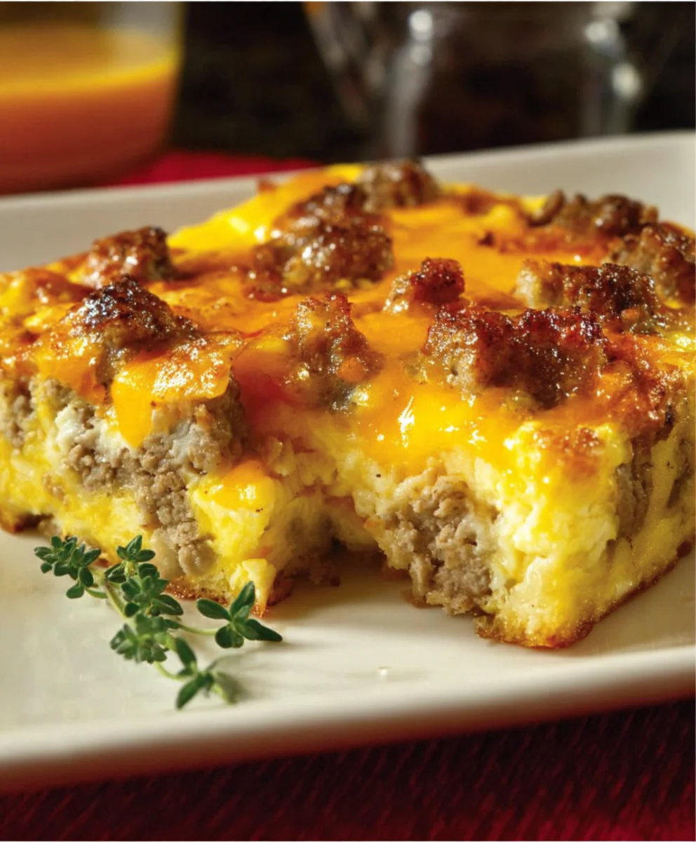 Easy Beef-Egg-Cheese Breakfast Casserole Recipe