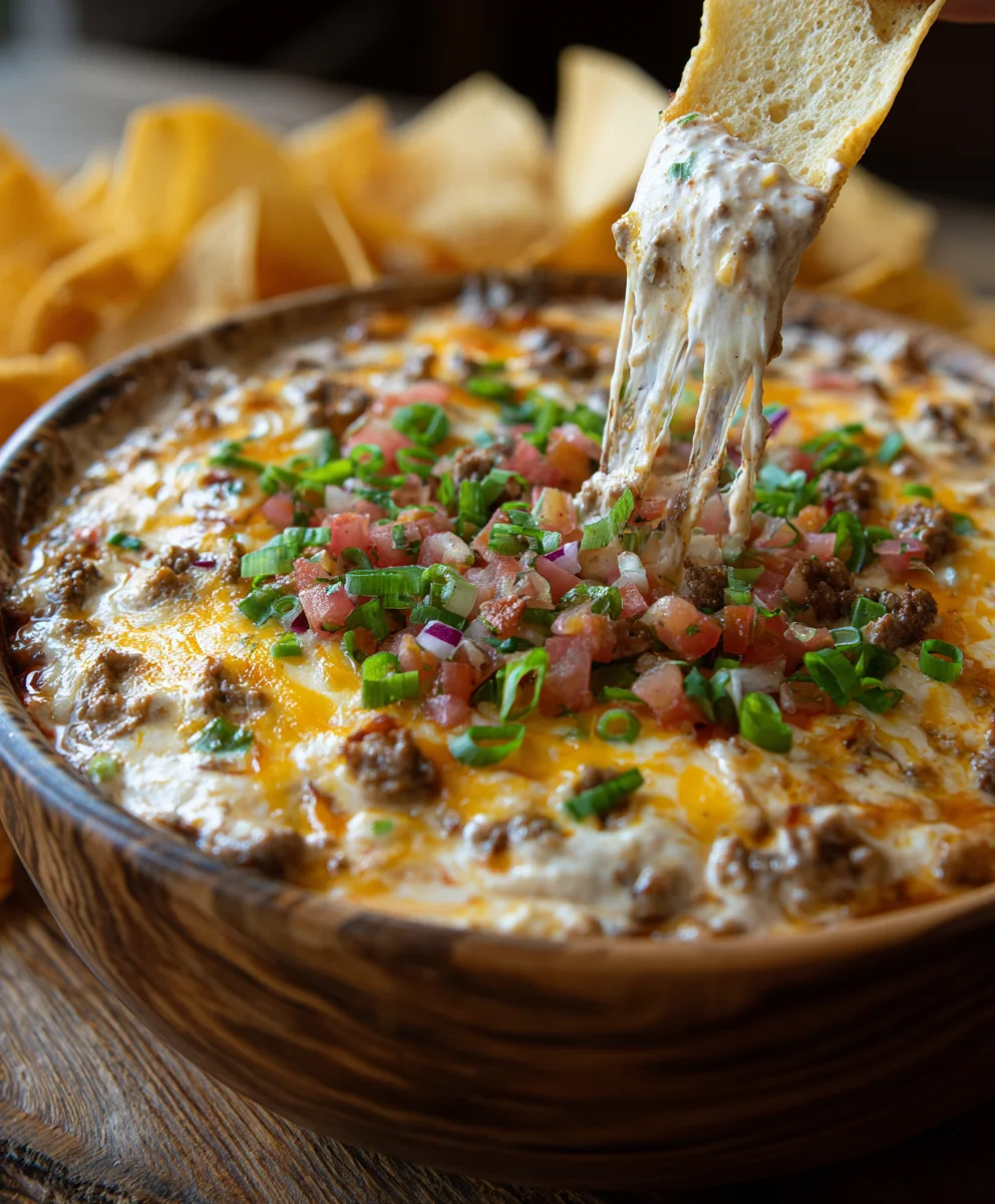 Texas Trash Dip-Gooey Cheesy Party Favorite Recipe