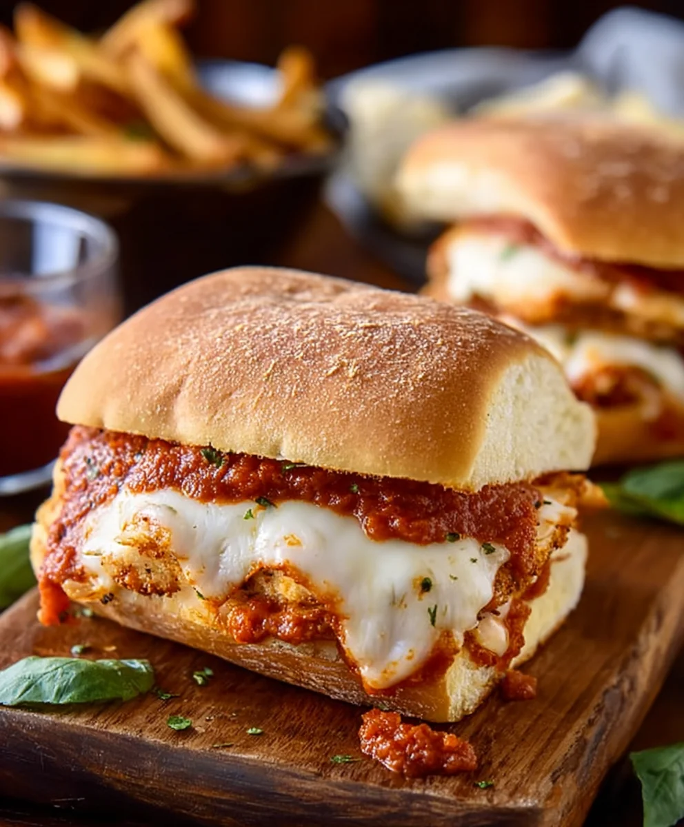 Easy Chicken Parmesan Sandwiches: Quick & Delicious Recipe