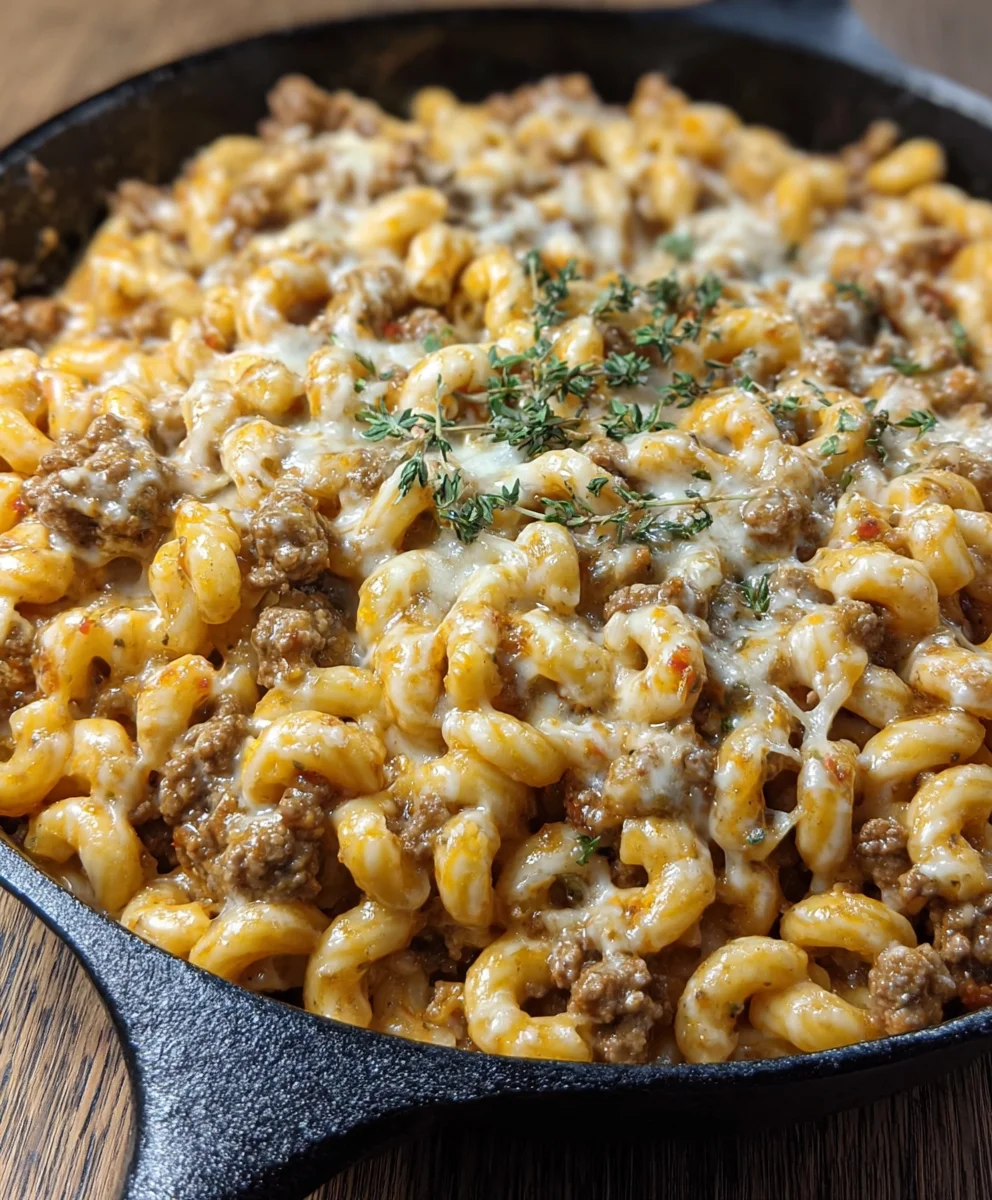 Cheesy Steak Beef Hamburger Helper-Easy Dinner