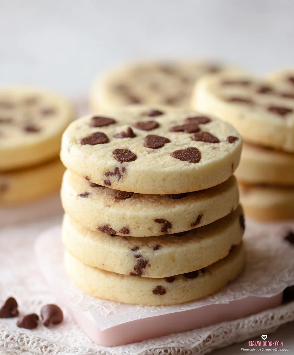 French Vanilla Chocolate Chip Sugar Cookies - Easy Recipe