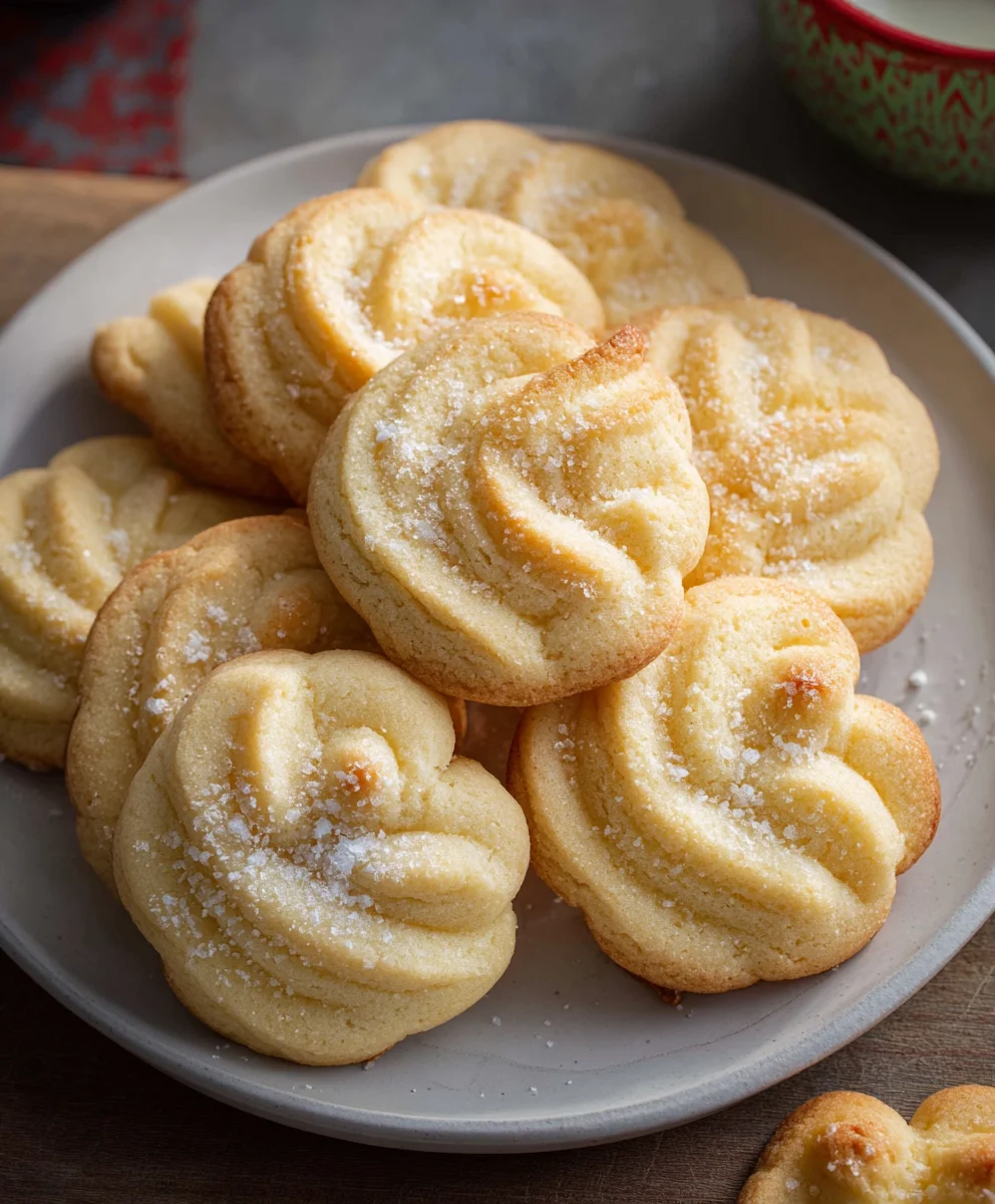 Melt-in-Mouth Danish Butter Cookies Recipe