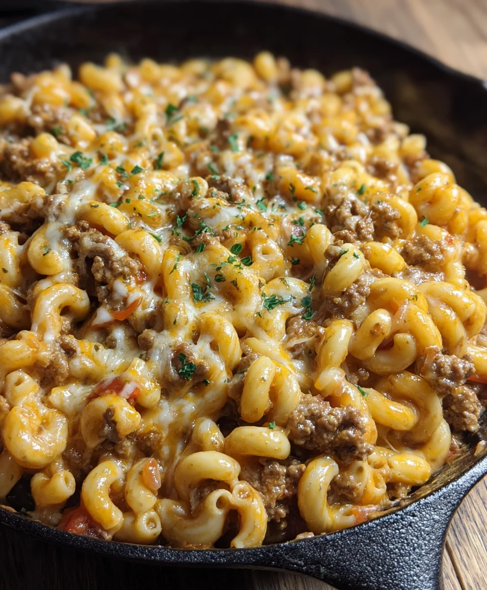 Cheesy Steak Beef Hamburger Helper-Easy Dinner