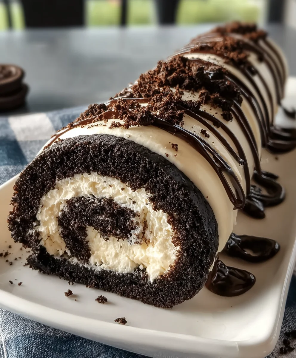 Easy Oreo Roll Dessert Recipe - Delicious Treat