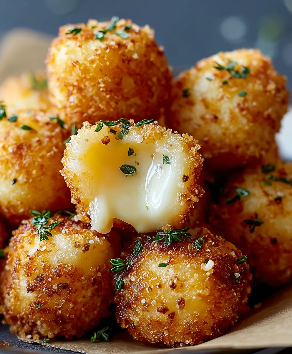 Cheesy Parmesan Mozzarella Bites-Easy Appetizer