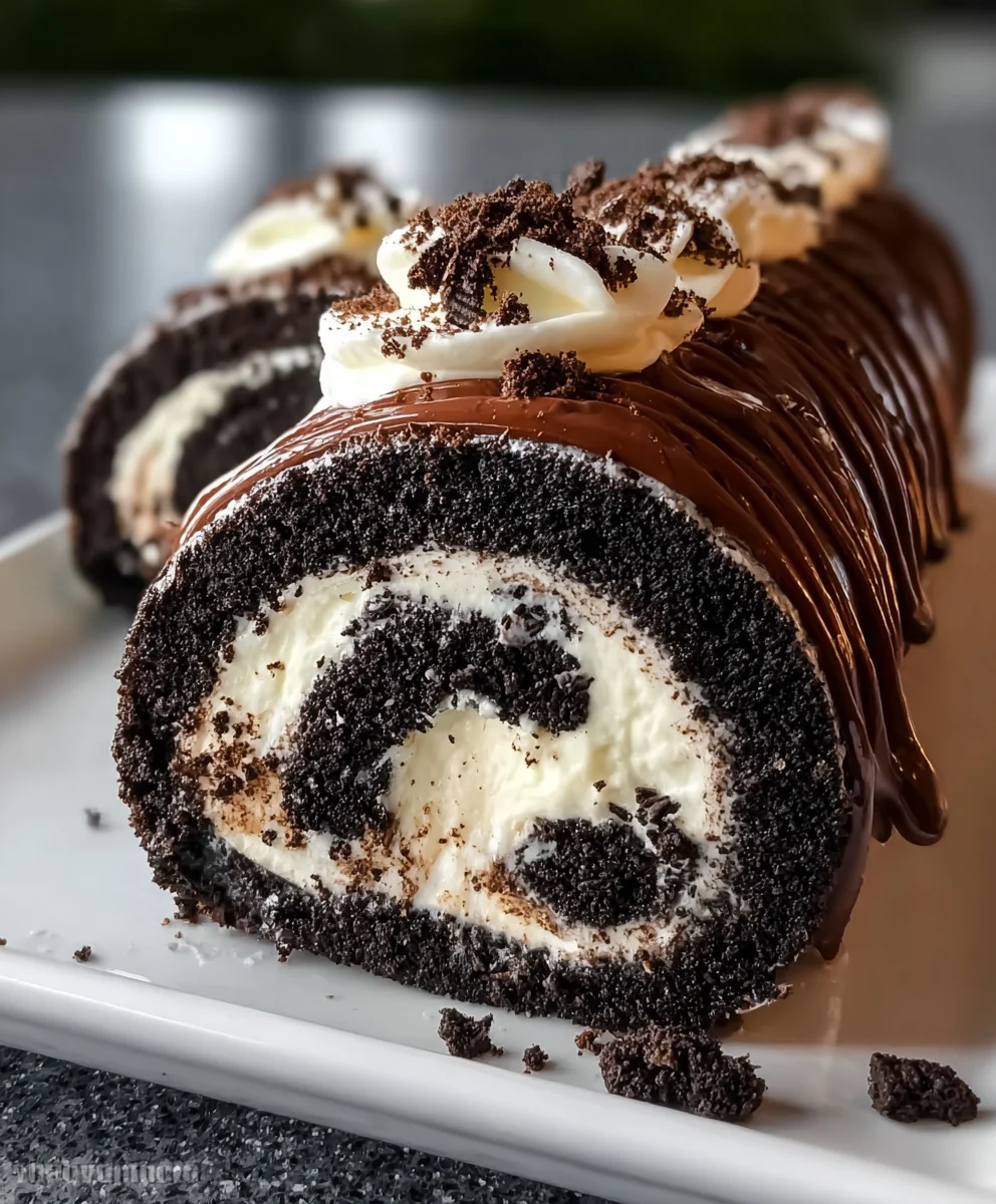 Easy Oreo Roll Dessert Recipe - Delicious Treat