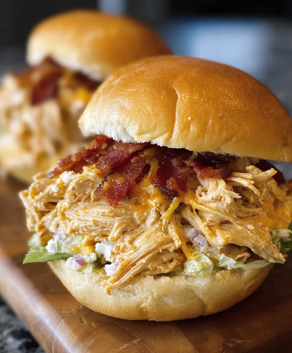 Crockpot Marry Me Chicken Sandwiches Easy Recipe