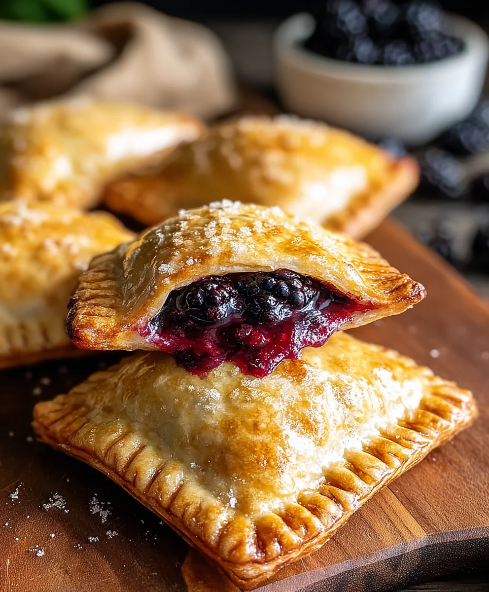Blackberry Hand Pies- Easy Sweet Summer Treat