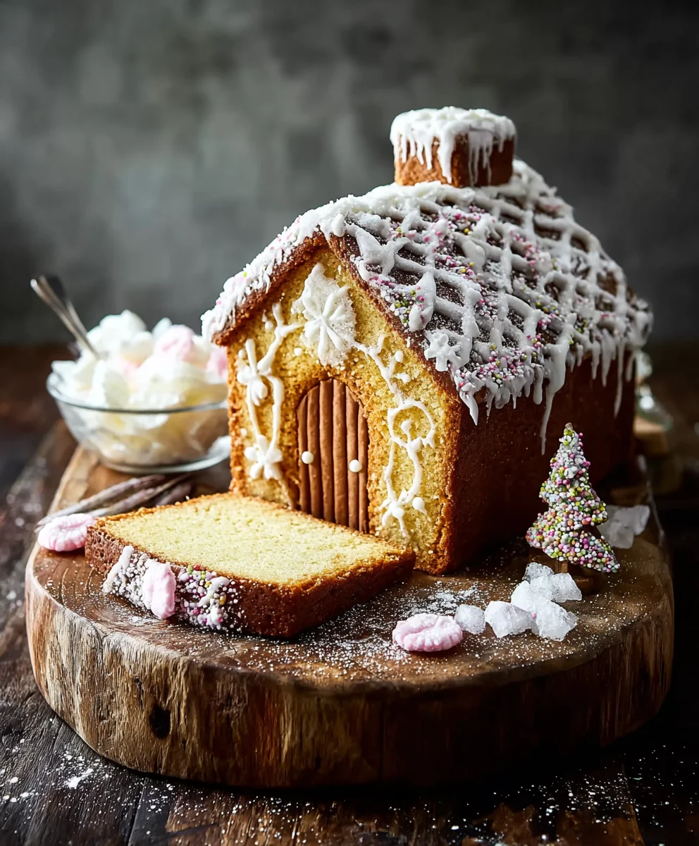 Gin Extract Gingerbread House Recipe - Festive & Fun