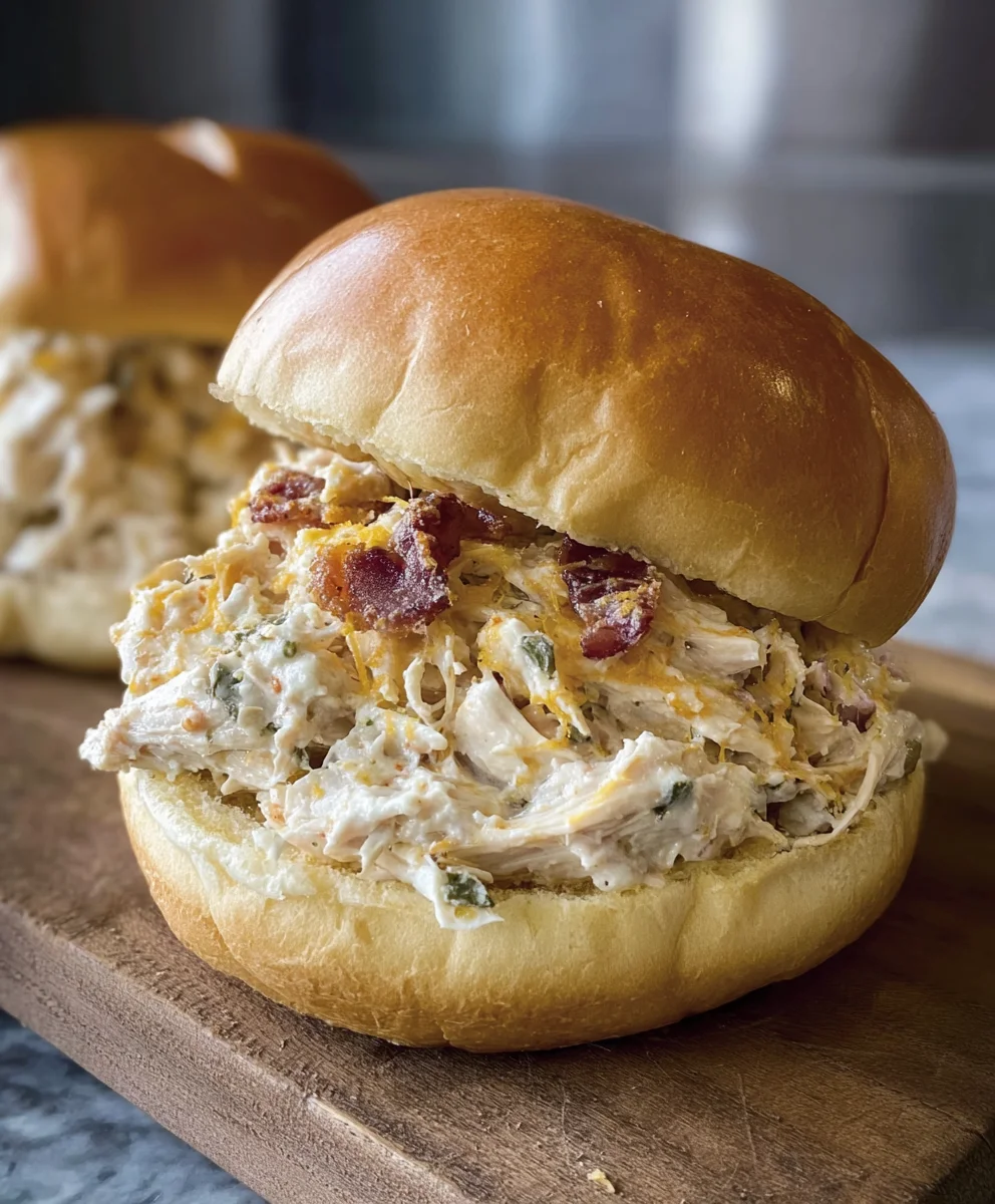 Crockpot Marry Me Chicken Sandwiches Easy Recipe