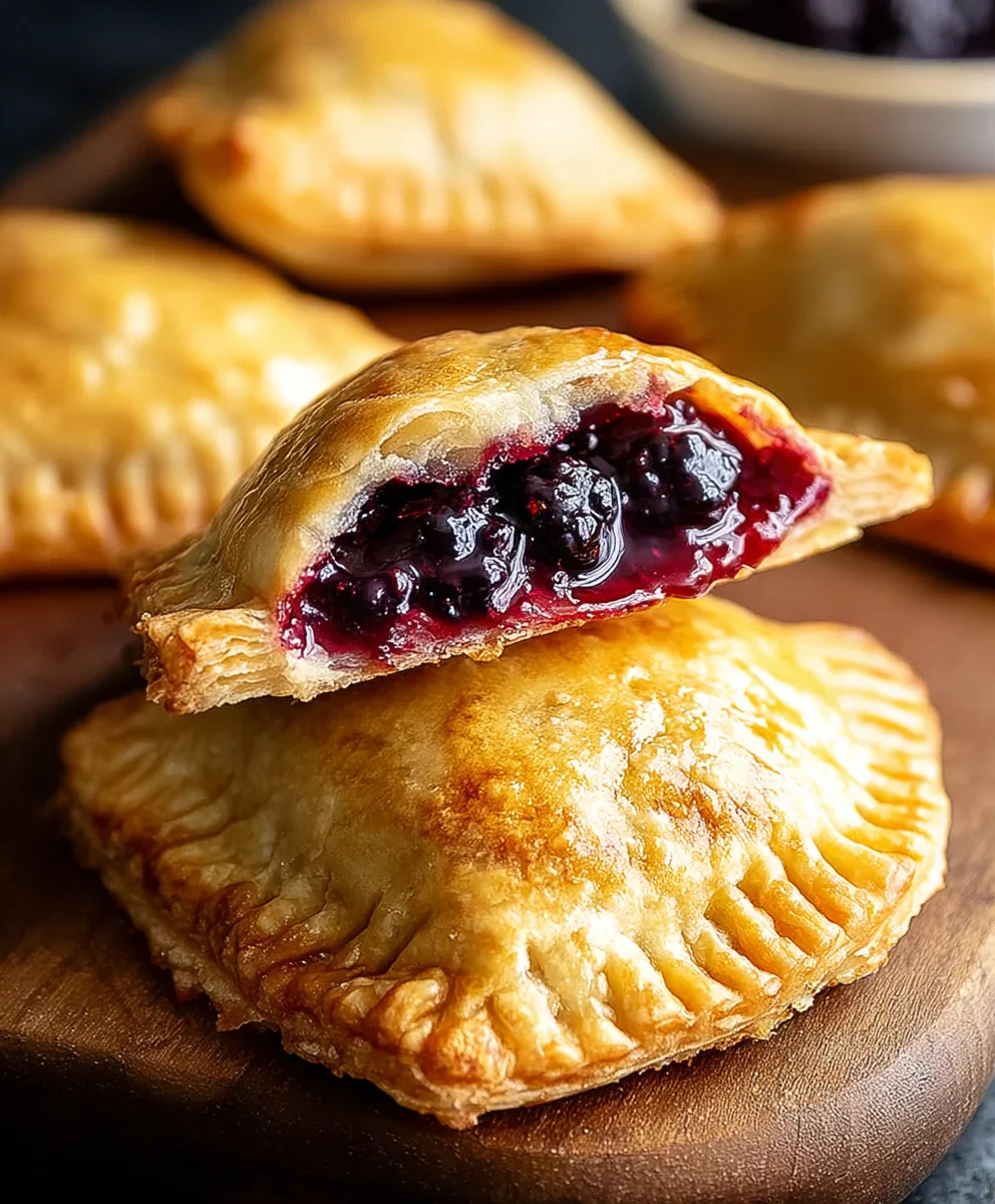 Blackberry Hand Pies- Easy Sweet Summer Treat