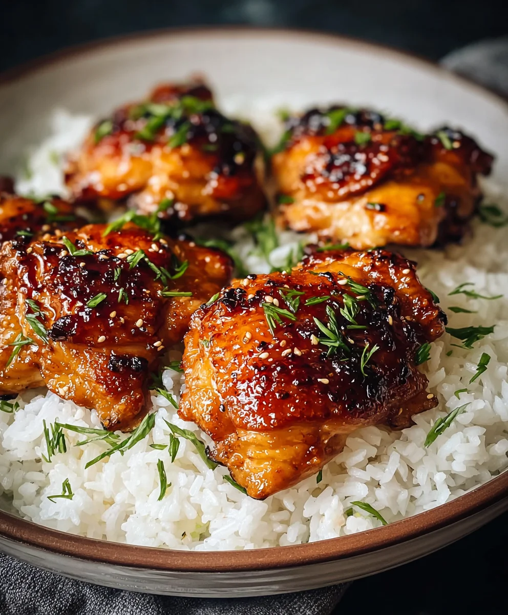 Easy Soy Garlic Chicken Thighs - Quick & Flavorful Dinner