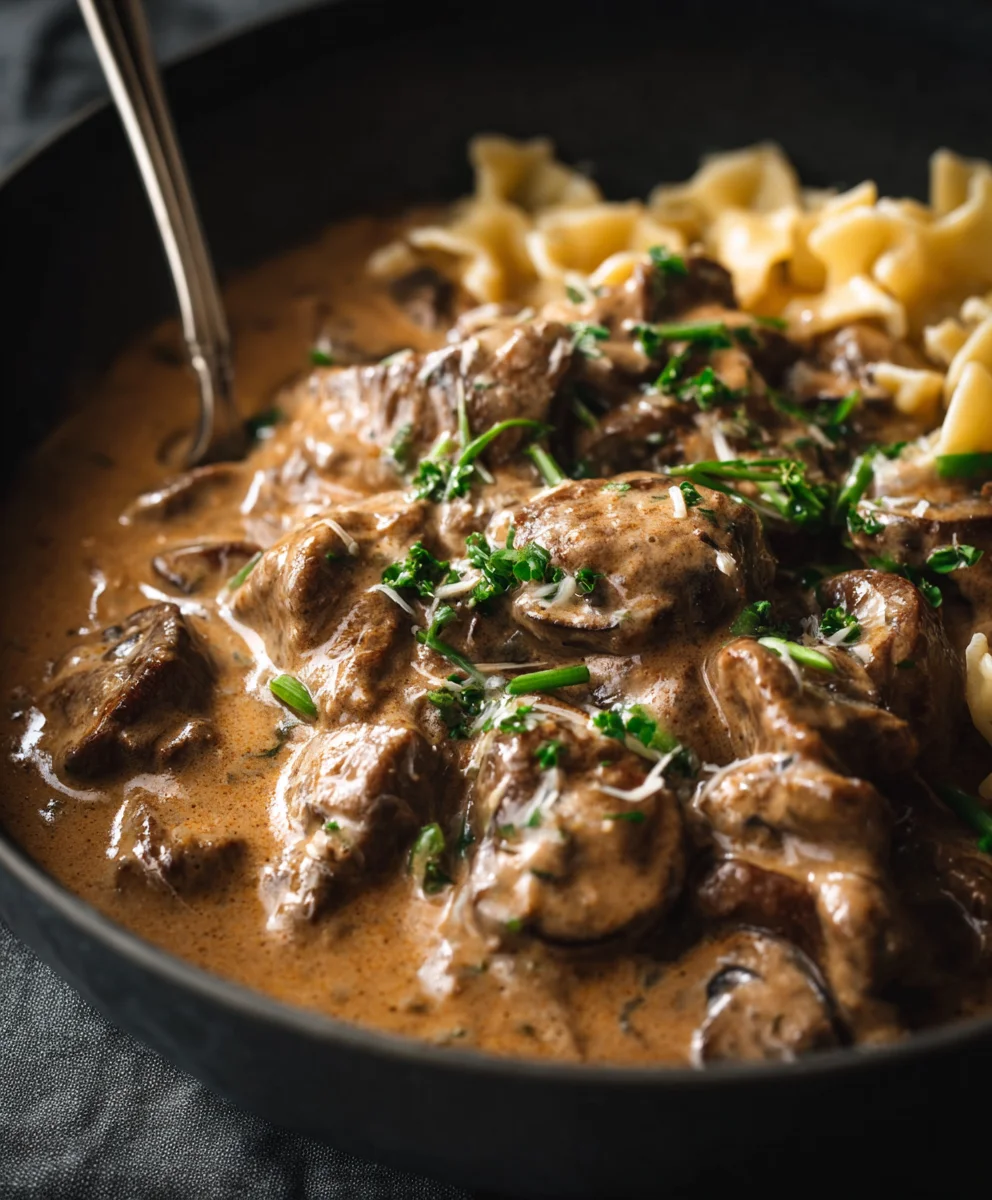 Gordon Ramsay's Beef Stroganoff-Perfected