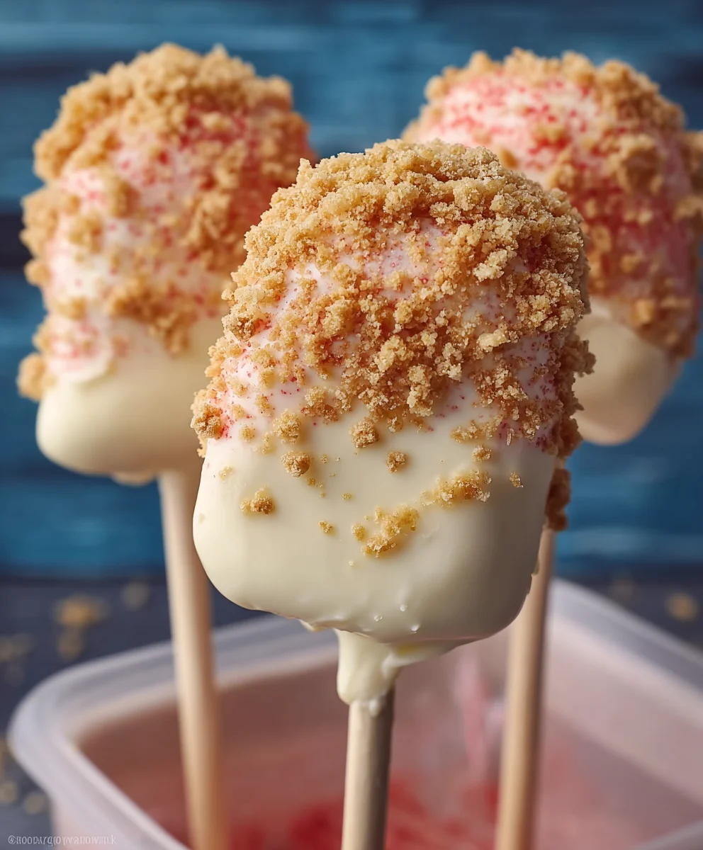 Cheesecake Pops - Easy Delicious No-Bake Dessert Bites