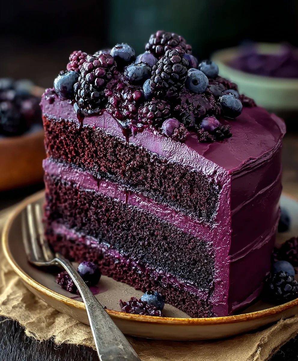 Decadent Purple Velvet Cake Recipe - Easy & Delicious