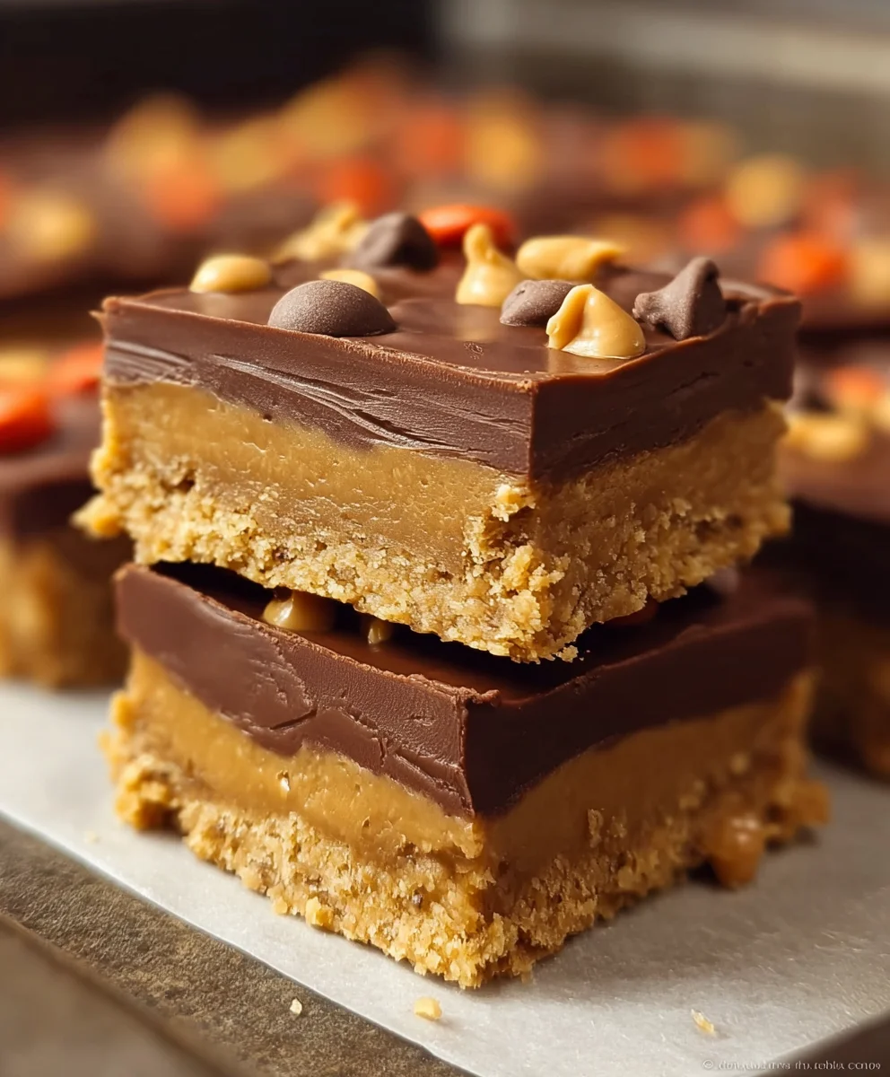 Easy Peanut Butter Bars - Deliciously Simple Treat
