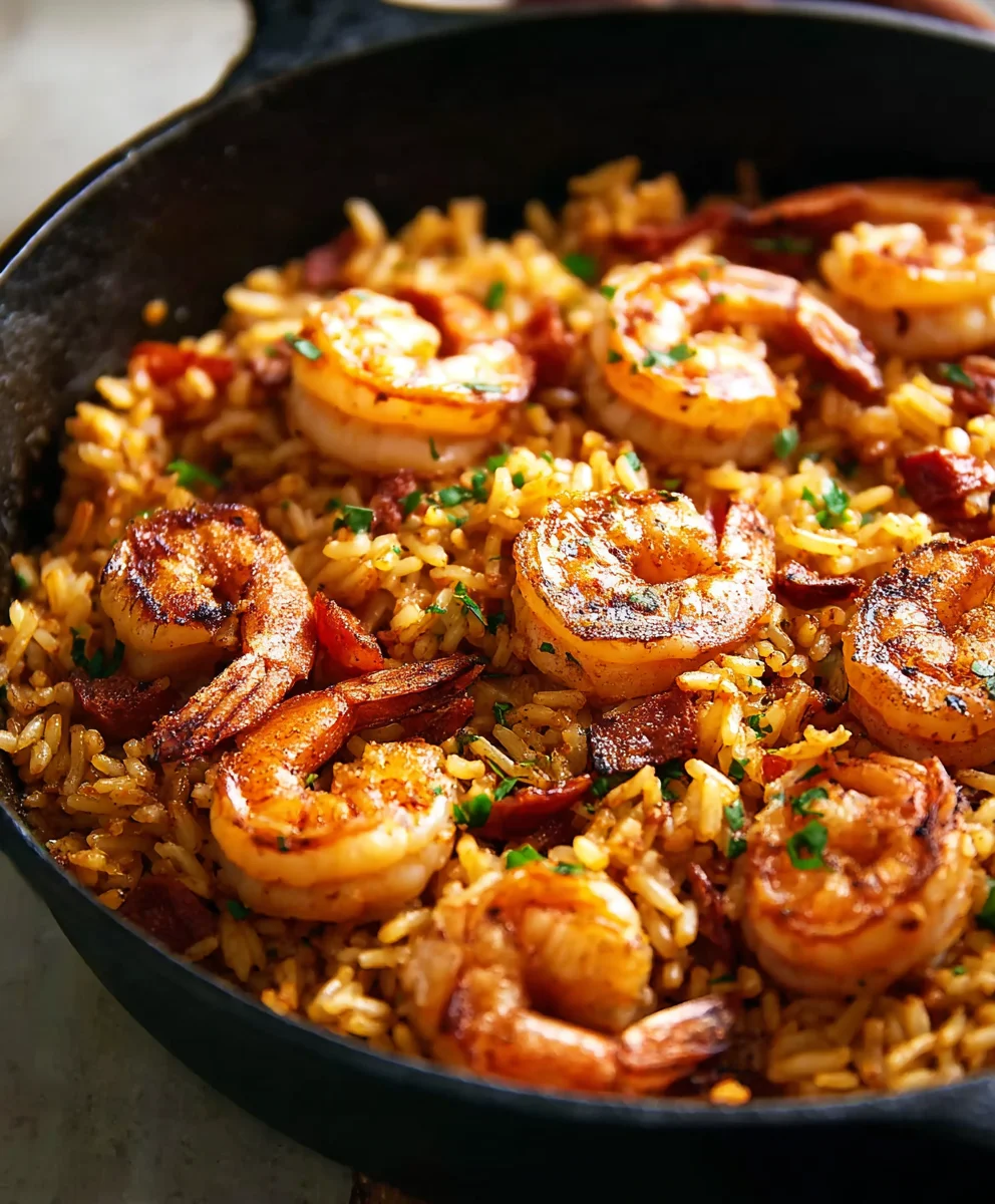 Cajun Shrimp and Rice Skillet - Easy Dinner Recipe