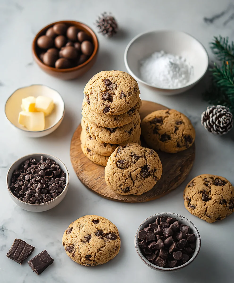 Winter Wonderland Chocolate Chip Cookies - Cozy Bliss