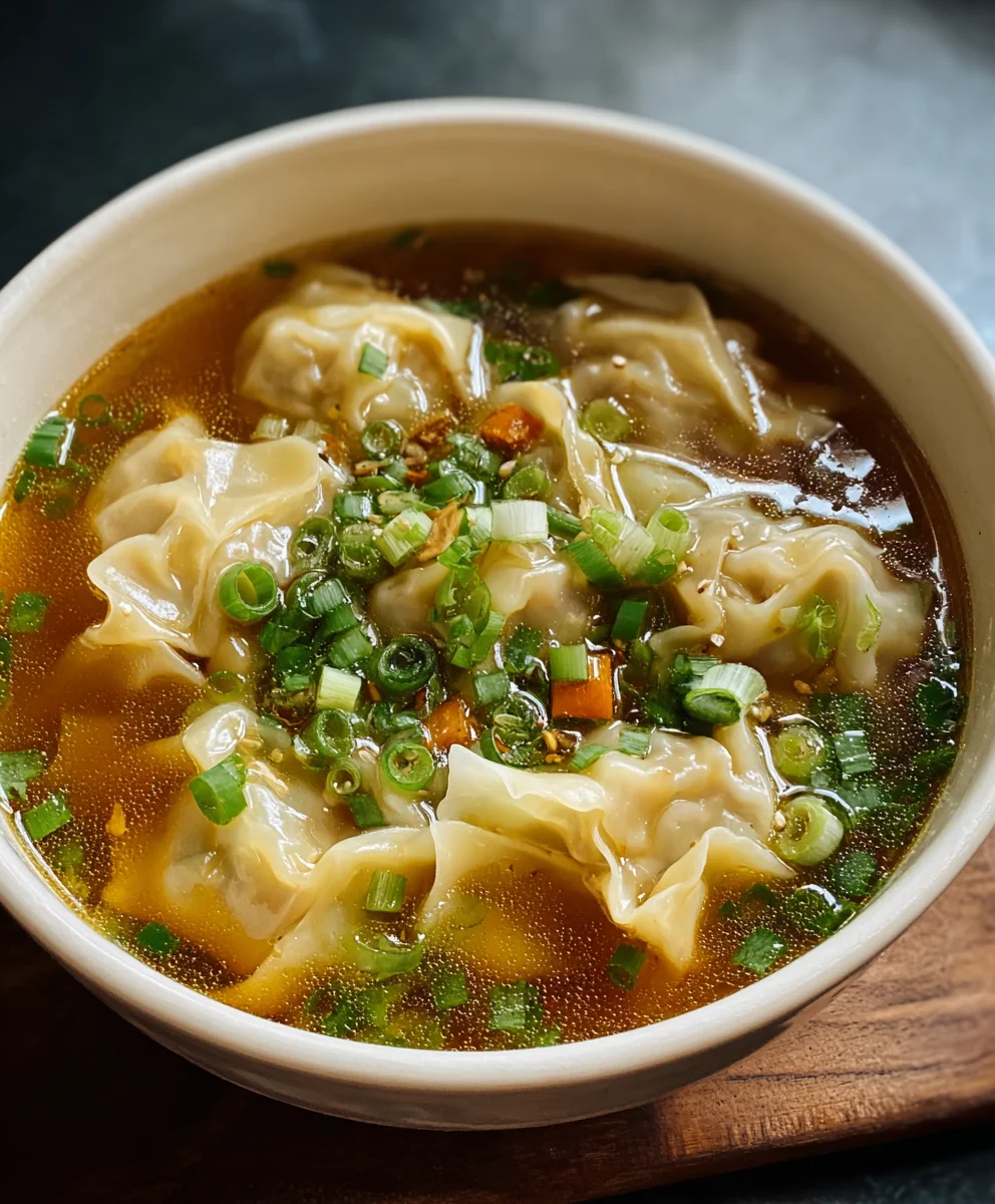 Easy Beef Wonton Soup Recipe-Quick Homemade Flavor
