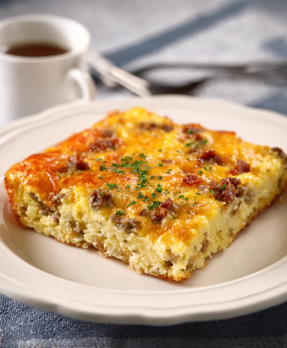 Easy Beef Breakfast Casserole-Best Morning Meal