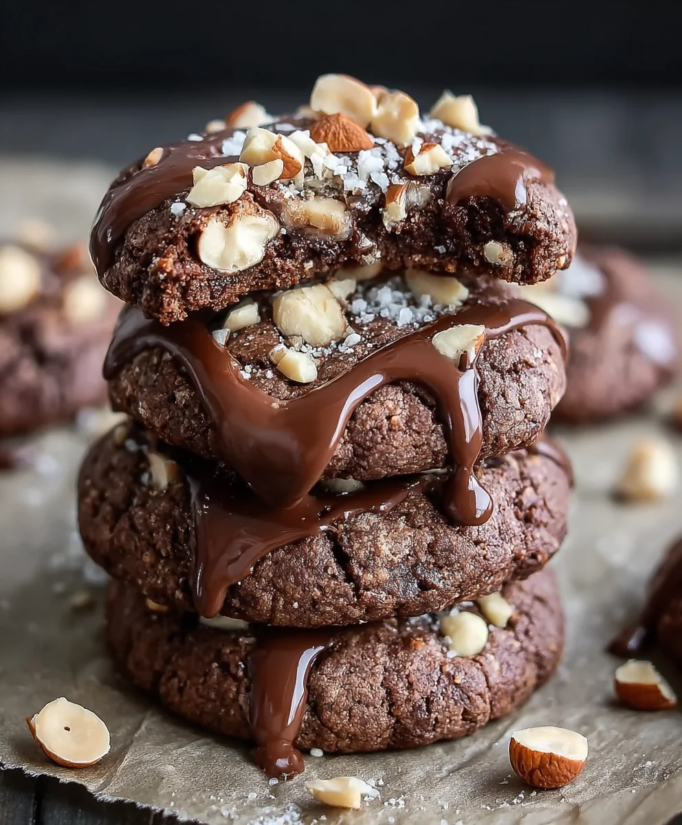 Chewy Hazelnut Mudslide Cookies - Irresistible Treat