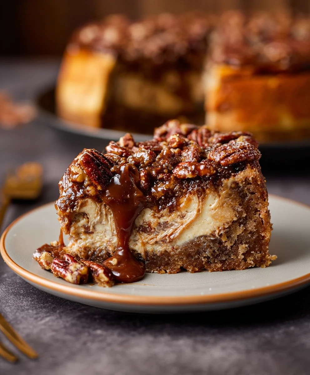 Decadent Pecan Pie Cheesecake Recipe
